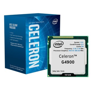 CPU ซพย INTEL 1151 CELERON G4900 3 10 GHz สนคารบประกน 3 ป