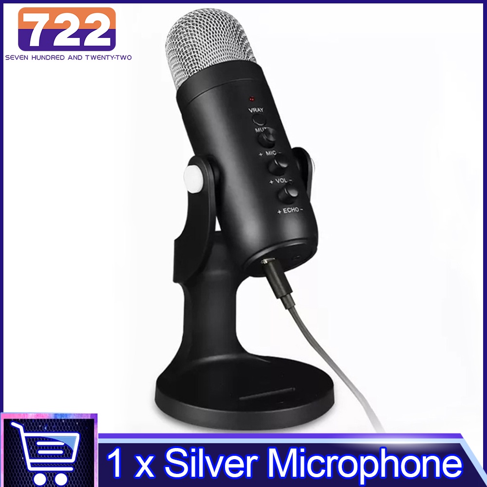 BBM 800 Karaoke Microphone BM800 Studio Condenser Mikrofon Mic Bm 800