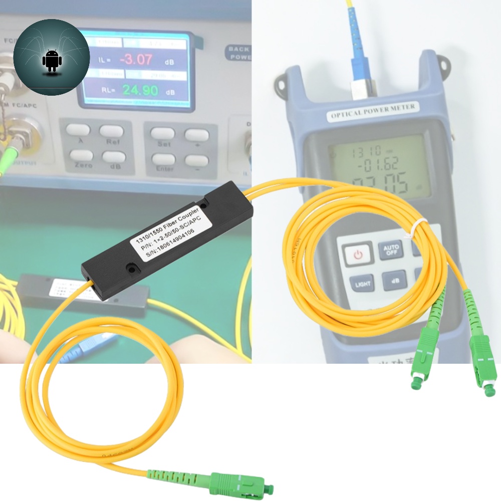 SC APC 1X2 PLC Singlemode Fiber Optical Splitter SC UPC PCL Splitter