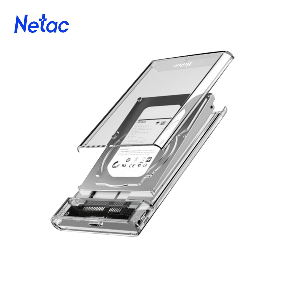 ฮารดไดรฟแบบพกพา Netac SDD Case 2 5 Inch 5Gbs SATA to USB 3 0 2TB HDD