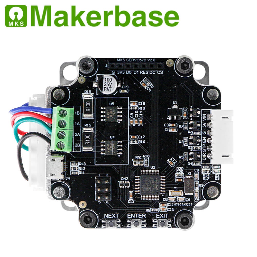 Makerbase Mks Servo B Pcba Nema Stm Closed Loop Stepper Motor