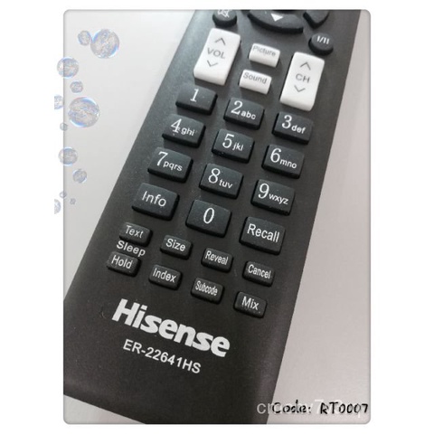 Hisense LED TV Remote Control ER 22641HS QjkJ Cmcnv7v3rq ThaiPick