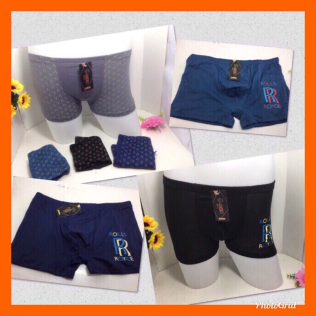 บ๊อกเซอร์ชายใส่สบายมีตั้งแต่ไซส์เล็ก-ใหญ่สุดจ้าสำหรับหนุ่มๆใส่สบายไม่อึดอัดสนใจทักได้จ้า