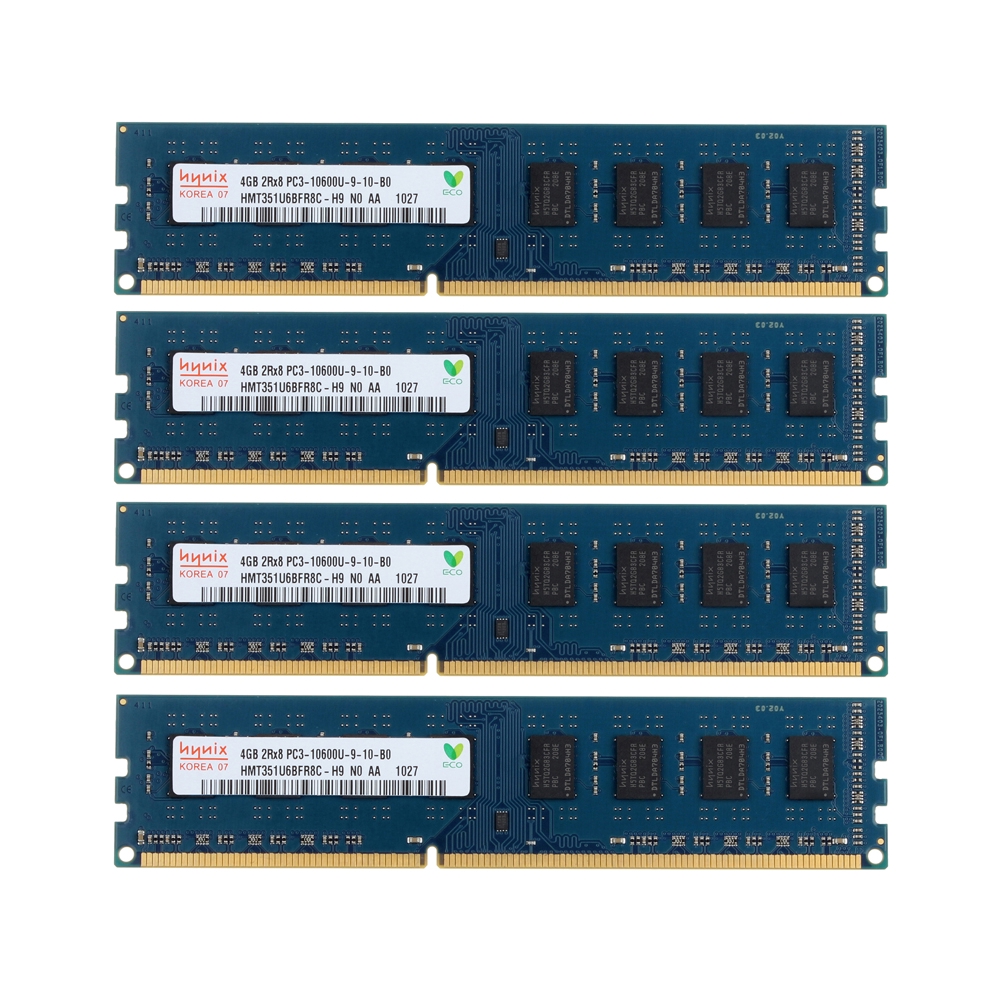 8G 16G Hynix 4GB DDR3 1333MHz 2RX8 PC3 10600U 240PIN DIMM Desktop