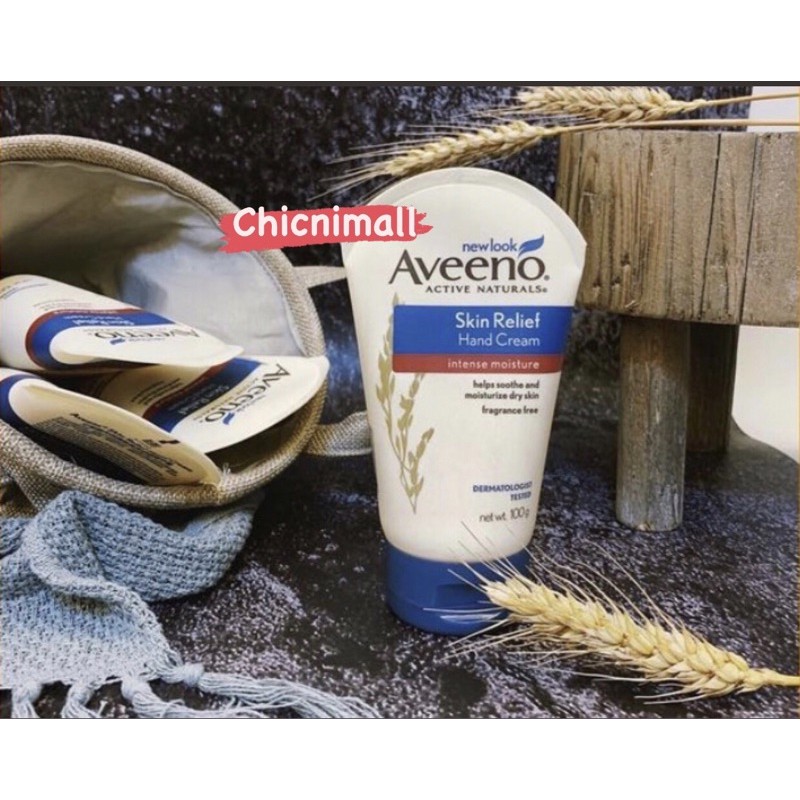 Aveeno Skin Relief Hand Cream G Shopee Thailand