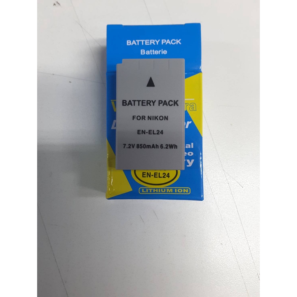 แบตเตอรรกลอง รหส EN EL24 Replacement Battery for Nikon 1 J5