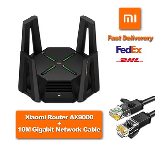 XIAOMI AX9000 Router กกะบตอนเตอรเนต Tri Channels WIFI6 Enhanced