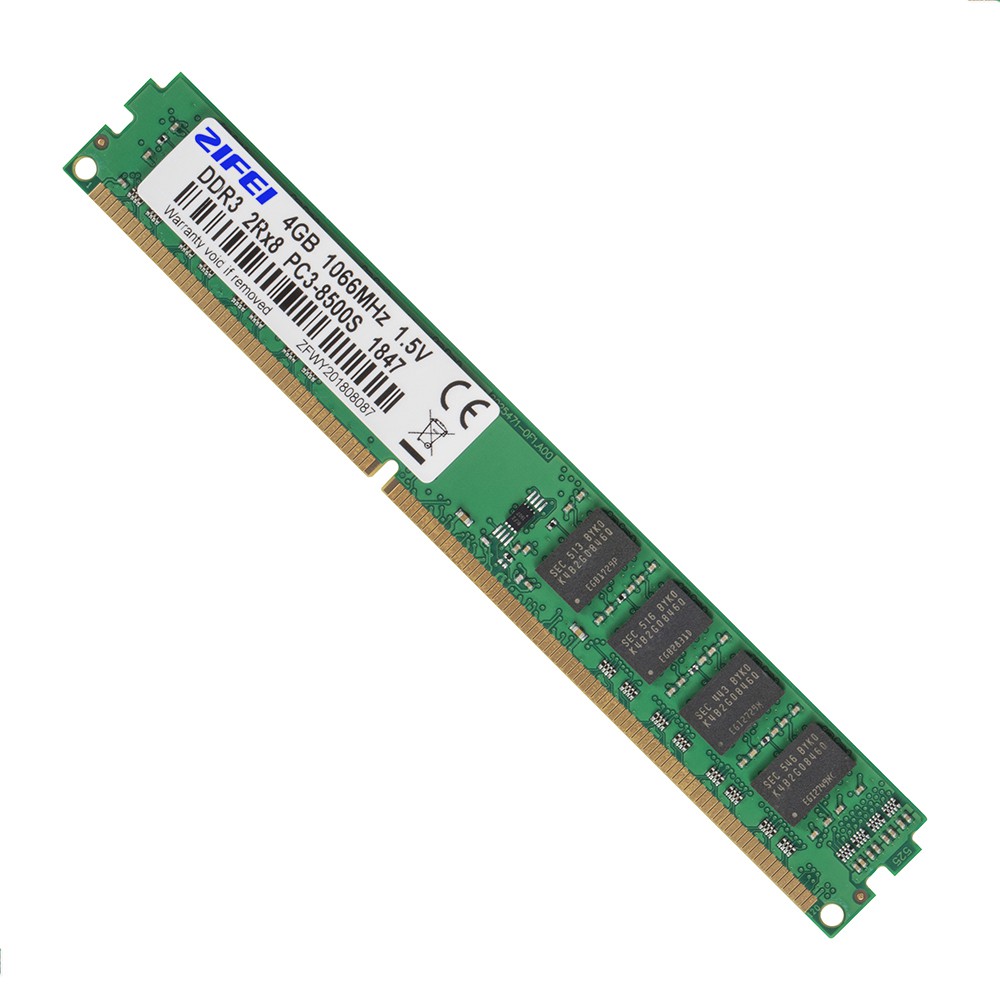 แรมZIFEI DDR3 4GB 2GB 1066 1333 1600 MHz 1 5V DIMM Deskto Memory RAM