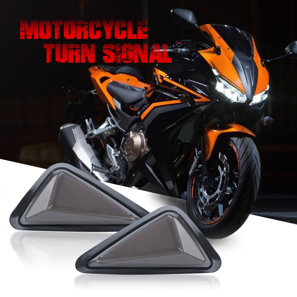 In Stockled Motorcycle Turning Signals Light Triangle Flush Mount