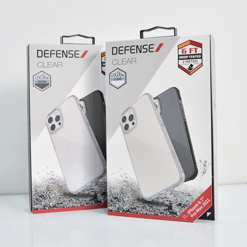 X Doria Defense Clear iPhone 1313 Pro13Pro Max กนกระแทก ระดบ 2 เมตร