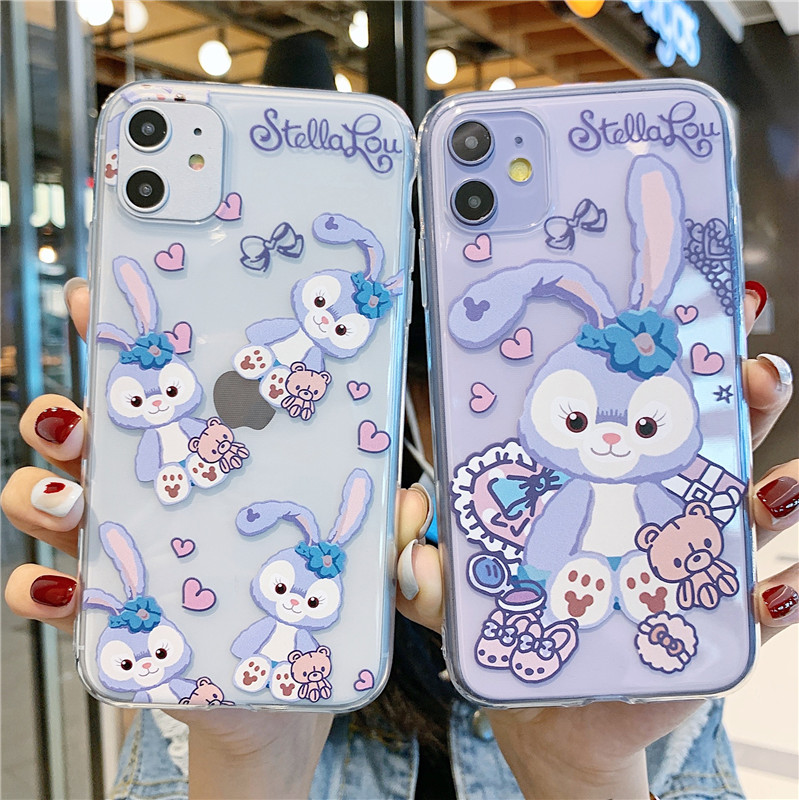 Cute Ballet Bunny Soft Phone Case Samsung A12 Note20 Note20plus A325G