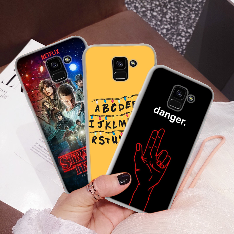 เคสโทรศพทมอถอพมพลาย Stranger สาหรบ Samsung A5 2017 A6 Plus A7