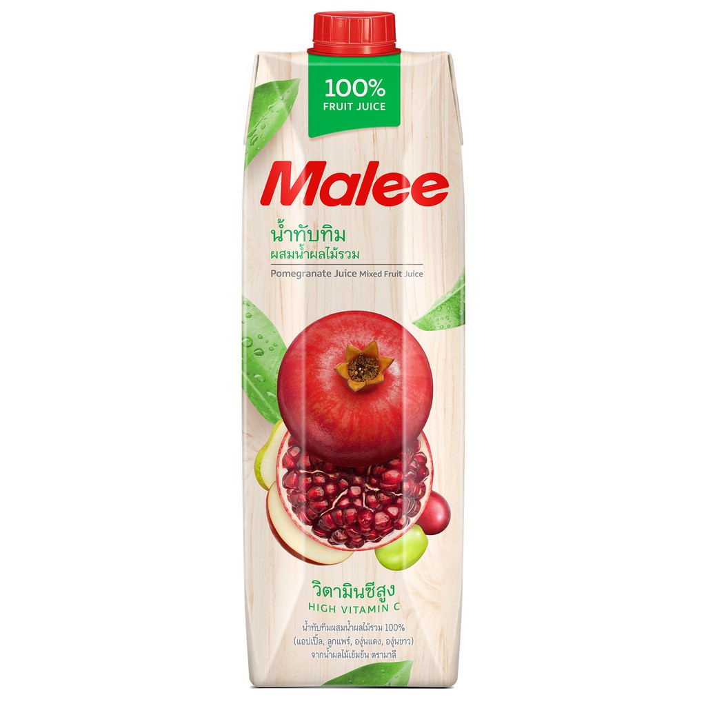 MALEE น้ำผลไม้ 100% ขนาด 1000 มล. (เลือกรสได้) #7