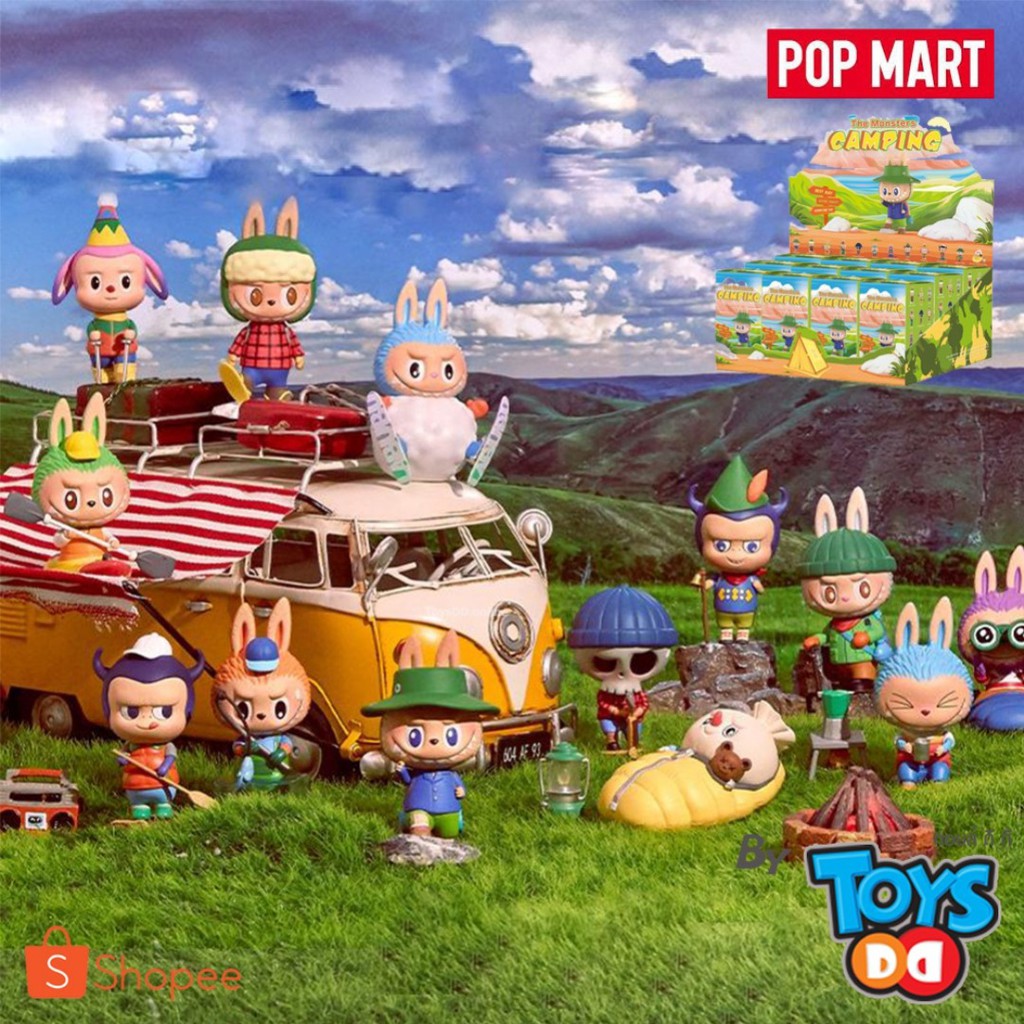 Pop Mart X How Work The Monsters Camping Series Toydd Thaipick