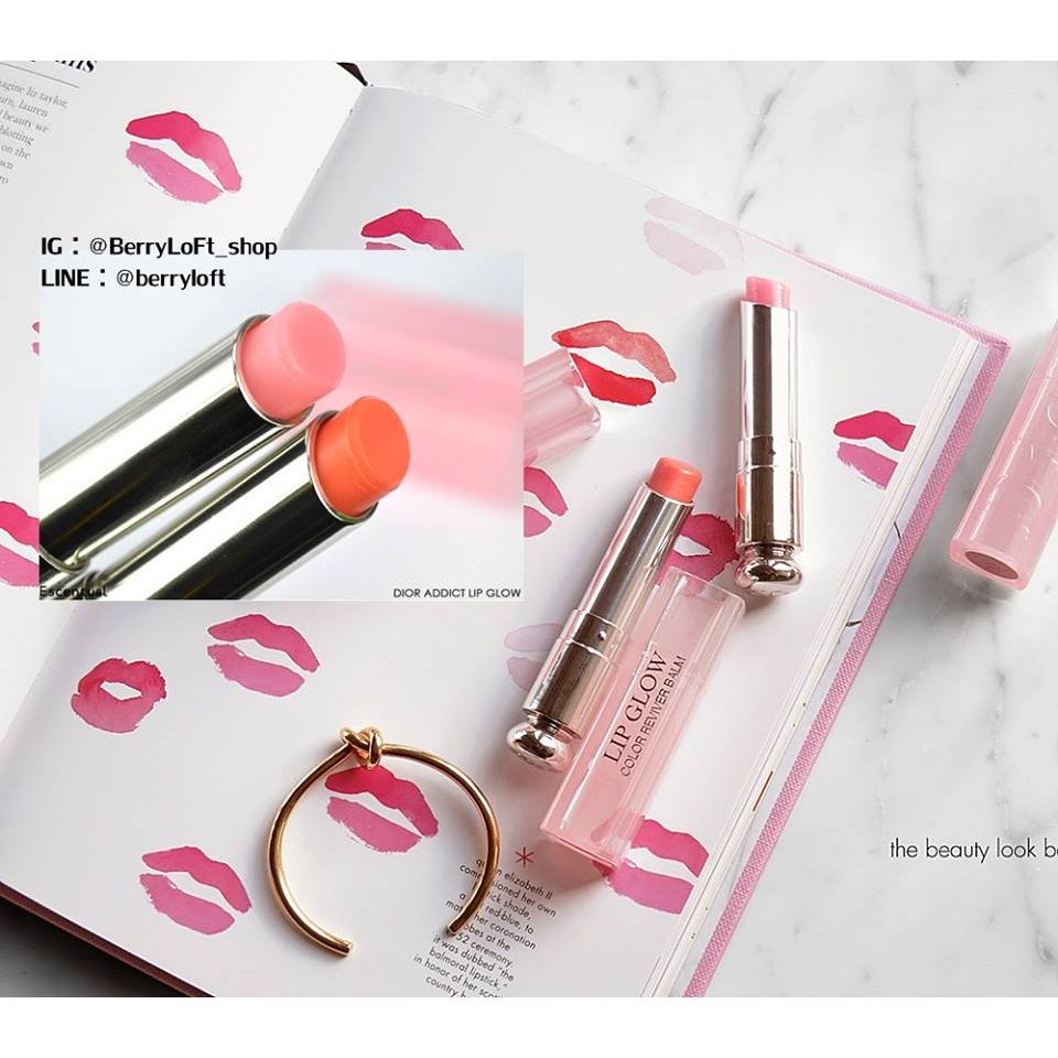 Dior Addict Lip Glow Color Awakening Lip Balm Shopee Thailand