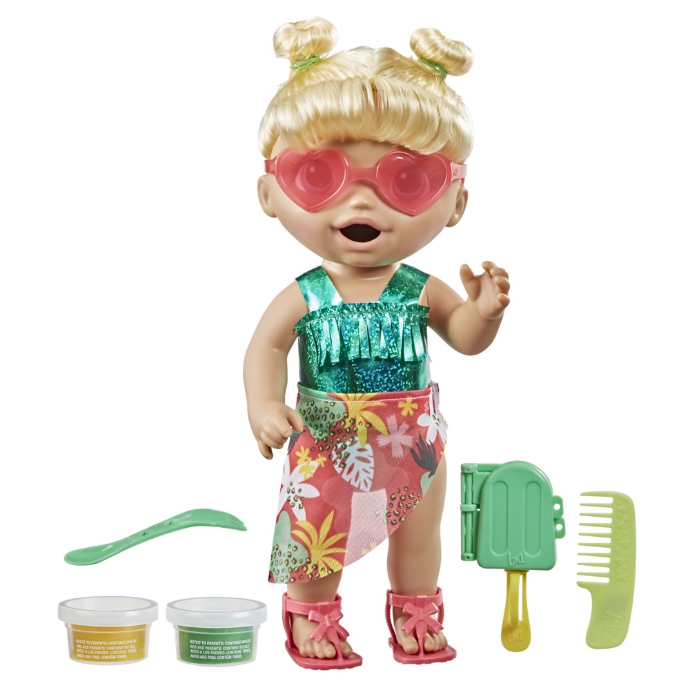 Hasbro Baby Alive F1680 Sunshine Snacks Blonde Hair เบบอะไลฟ