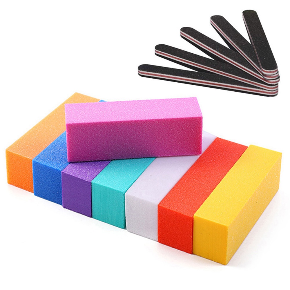 1Pcs Nail Art Files Polish Buffer Sanding Block Shiner Onsalezone Th