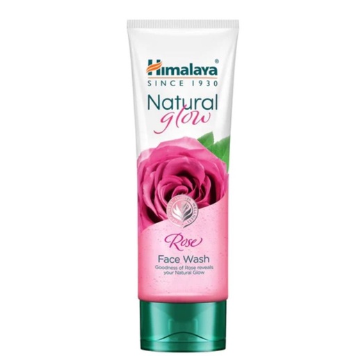 Himalaya Natural Glow Rose Face Wash Shop