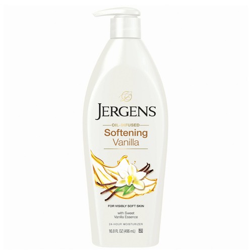 JERGENS Oil Infused Body Lotion เจอรเกนส ออยล อน โลชน บำรงผวกาย