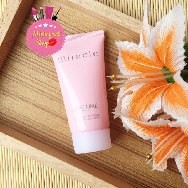 Lancome Miracle Perfumed Body Lotion 50 Ml Shopee Thailand