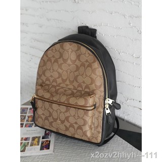 Coach Medium Backpack Size M Shopee