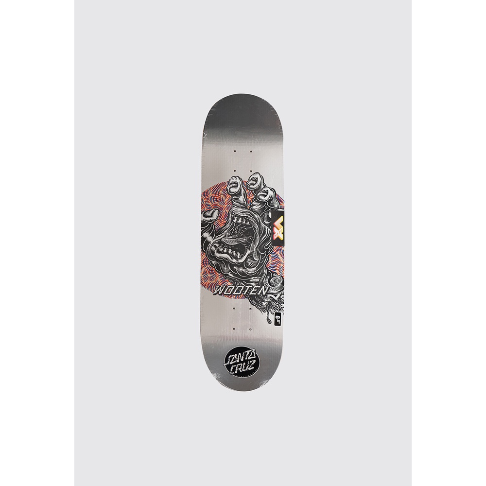 Santa Cruz Wooten Alive Hand Vx Skateboard Deck X Shopee