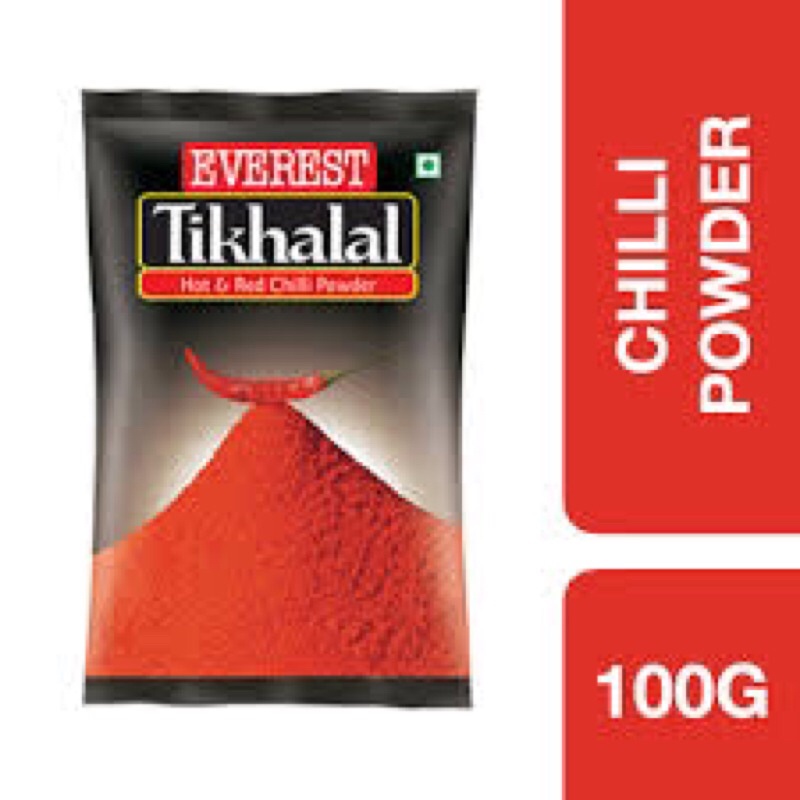 Everest Tikha Lal Red Chili Powder G Shopee Thailand