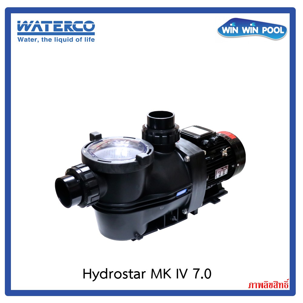 ปมสระวายนำ WATERCO รน HYDROSTAR MK IV PUMP 7 0 HP 5 44 kW 3 Phase