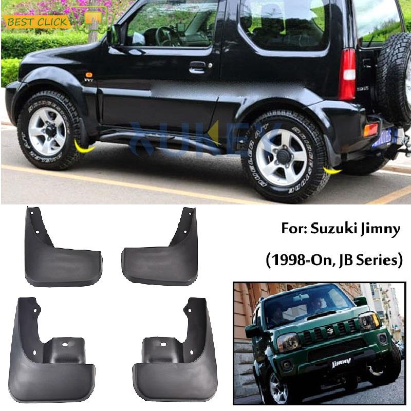 Car Mud Flaps For Suzuki Jimny Sierra Wide JB 1998 On Chevrolet Jimny