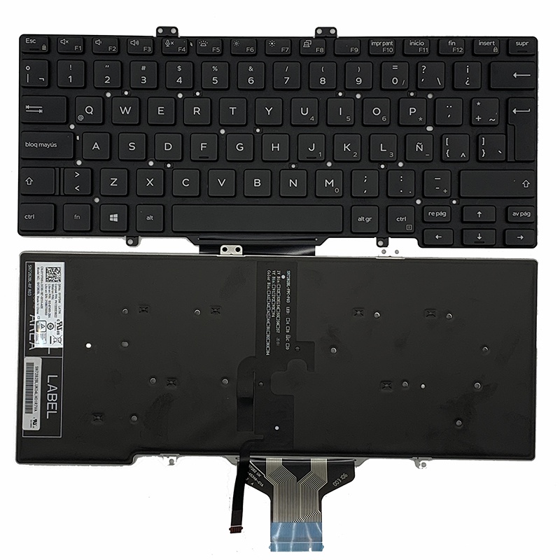 New La Laptop Keyboard For Dell Latitude Latin Sp