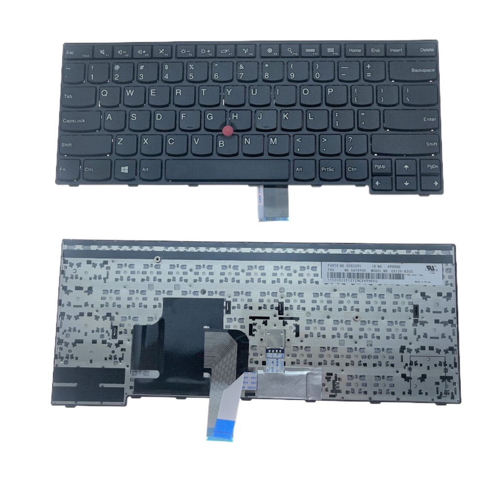 New Orig US Laptop Keyboard For Lenovo Thinkpad E450 E455 E450C W450