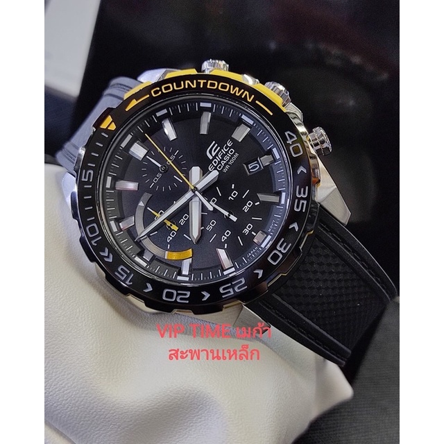 นาฬกา Casio Edifice Chronograph รน EFR 566PB 1A Shopee Thailand