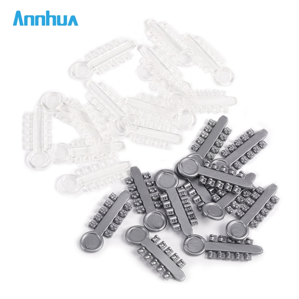 200 Pcs Dental Elastic Rotary Pads Orthodontic Rotation Wedge Rubber