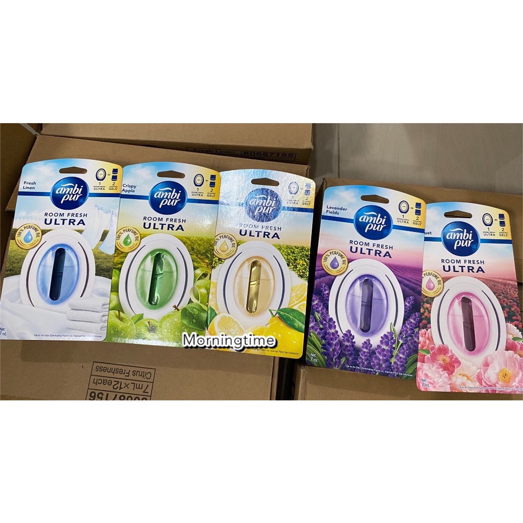 Ambi Pur Air Freshener Room Fresh Ultra 7ml Shopee Thailand