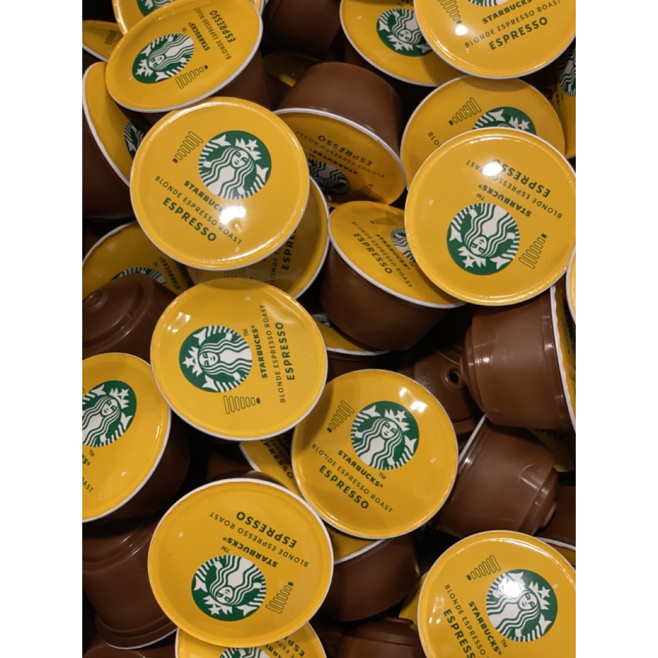 Starbucks Blonde Espresso Roast By Nescafe Dolce Gusto Capsules Coffee