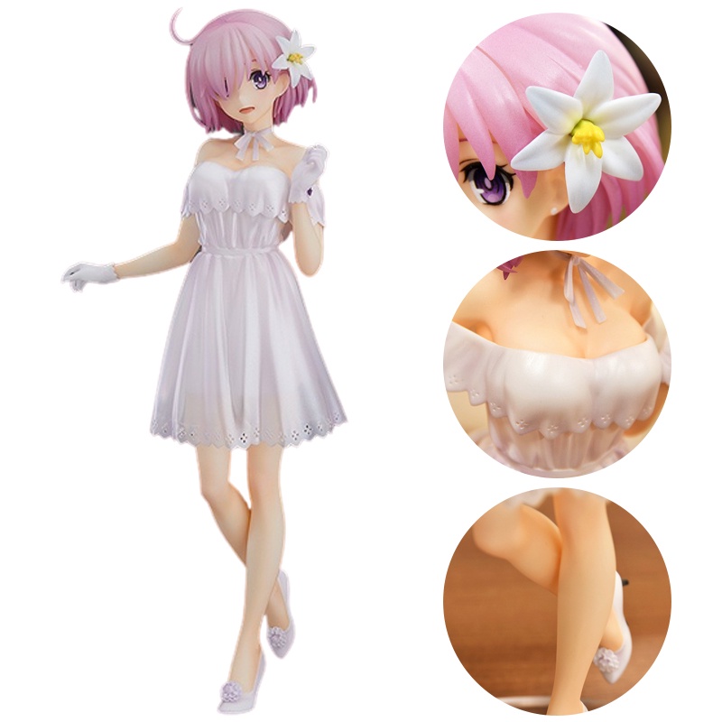 23CM Anime Figure Fate Grand Order Shield Mash Kyrielight Kawaii