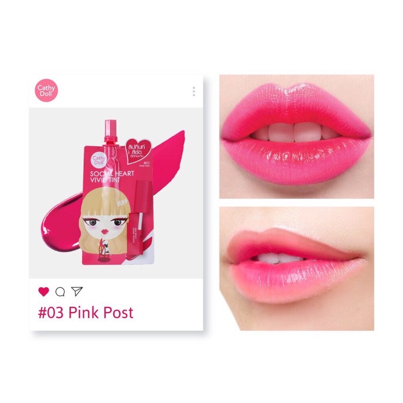 Love Sale Cathy Doll Social Heart Vivid Tint G