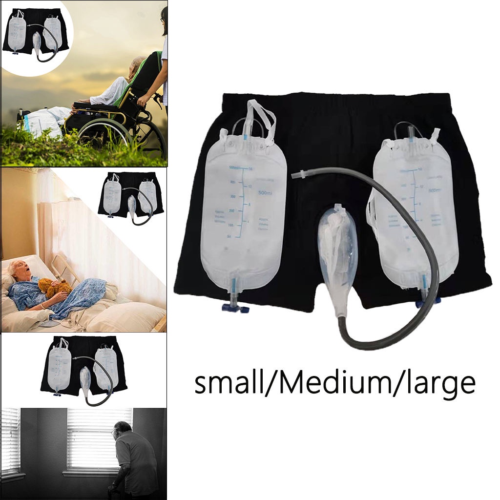 Incontinence Underwear Reusable Leak Proof With Catheter Portable