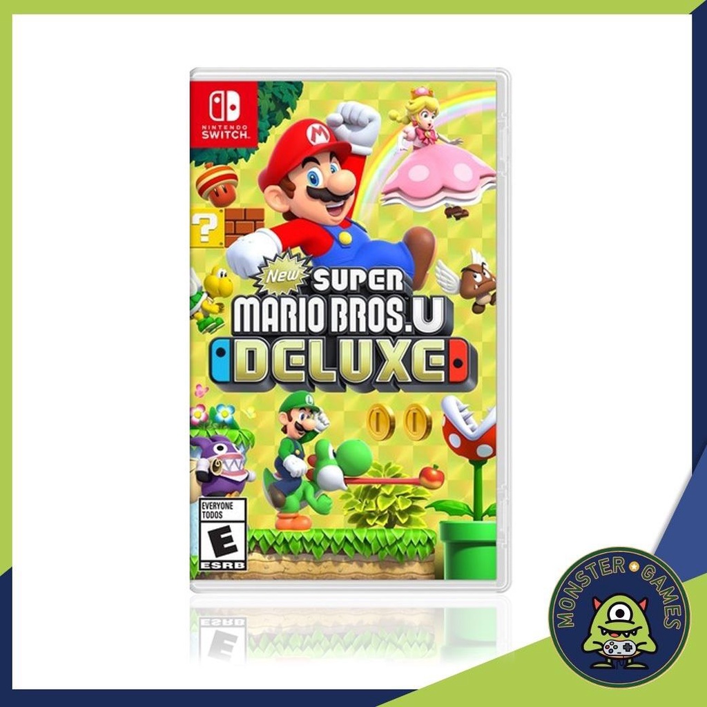 New Super Mario Bros U Deluxe Nintendo Switch game แผนแทมอ1 Mario