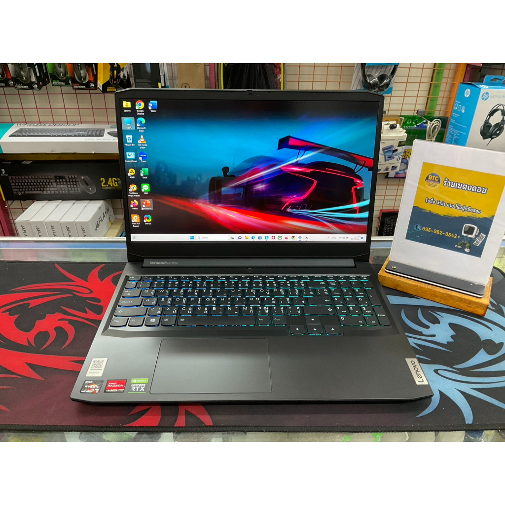 Lenovo IdeaPad Gaming 3 15ACH6 82K200LHTA มอสอง Shopee Thailand