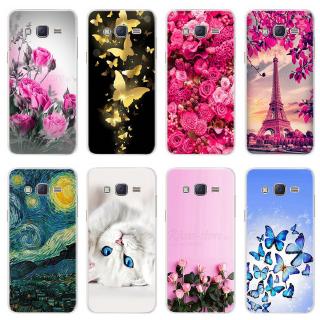 เคสโทรศัพท์ซิลิโคนพิมพ์ลายการ์ตูนขอบแบบนิ่ม samsung galaxy j7 (2015) j 700 fn j 700f/ds j 700 h/ds