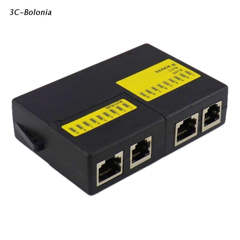 【Pc】 Rj45 เครื่องทดสอบสายแลน Lan Rj45 Cat5 Lan เครือข่ายเครือข่าย Rj45 ...