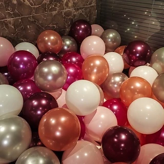 🔥ส่งด่วน🔥 ลูกโป่งมุก 12 นิ้ว (ราคาต่อ1ใบ) Happy birthday balloons เกรดA ชนิดหนาอย่างดี ลูกโป่งวันเกิด ร้านไทย พร้อมส่ง