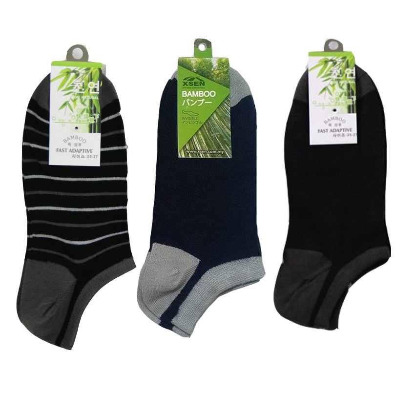 ถุงเท้าลดกลิ่นเท้า ถุงเท้าทำงาน bamboo socks แพ็ค12 คู่ ถุงเท้าใยไผ่เกรดพรีเมี่ยม