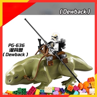 ของเล่นตัวต่อเลโก้ รูป Dewback Stormtrooper Tauntaun Star wars ขนาดเล็ก เพื่อการเรียนรู้ สําหรับเด็ก