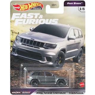 [พร้อมส่ง] รถเหล็ก HOTWHEELS PREMIUM ของแท้ Fast &amp; Furious Fast Stars Jeep Grand Cherokee-Truckhawk HWP2021_#GRL74