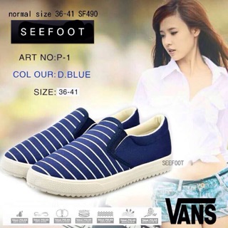 ผ้าใบทรงVans ฟรีEms