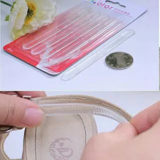 แผ่นติดสายรองเท้า กันรองเท้ากัด ลดการเสียดสี (1set=4 เส้น)