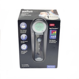 เครื่องวัดไข้ Braun No touch 3 in 1 Thermometer ปรอทวัดไข้ไร้สัมผัสแบบดิจิตอล ของใหม่ ของแท้