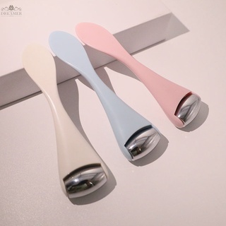 【DREAMER】Anti Wrinkle Eye Cream Applicator Mixing Spatulas Preminum Metal Face Mask Spoon Sticks Eye Massage Sticks